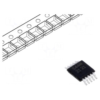 Diode: TVS array | 6V | 5A | 125W | unidirectional | MSOP10 | Ch: 4