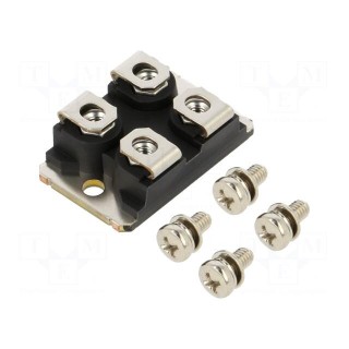 Module: diode | double independent | 1.2kV | If: 41Ax2 | SOT227B | screw