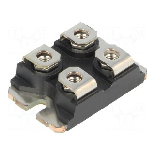 Module: diode | double independent | 170V | If: 100Ax2 | ISOTOP | screw