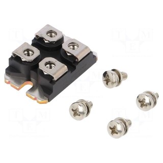 Module: diode | double independent | 600V | If: 30Ax2 | SOT227B | screw