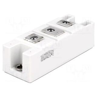 Module: diode | double series | 2.2kV | If: 160A | SEMIPACK2 | V: A23