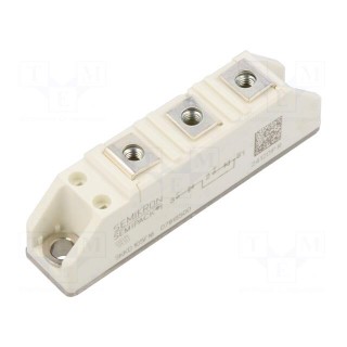 Module: diode | double series | 1.6kV | If: 105A | SEMIPACK1 | A10 | screw