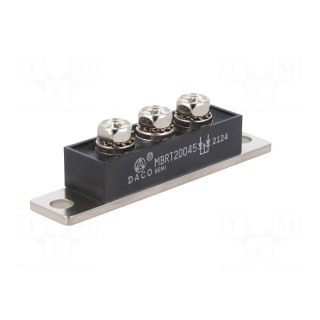 Module: diode | double,common cathode | 45V | If: 100Ax2 | TO240AB