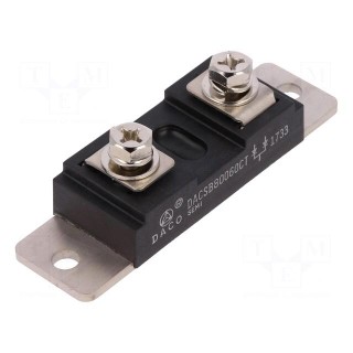 Module: diode | double,common cathode | 600V | If: 400Ax2 | Ifsm: 3kA