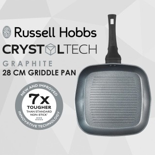 Russell Hobbs RH01861EU7 Crystaltech tall griddle 28cm
