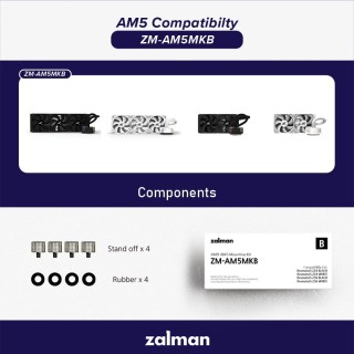 Zalman ZM-AM5MKB AMD Mounting Kit