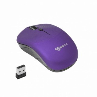 Sbox WM-106 Wireless Optical Mouse  Purple