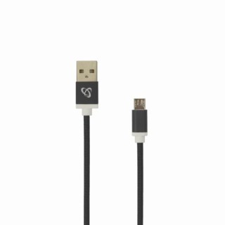 Sbox USB-&gt;Micro USB M/M 1.5m USB-10315B black
