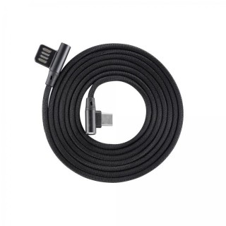 Sbox USB-&gt;Type C 90 M/M 1.5m USB-C-90-B black