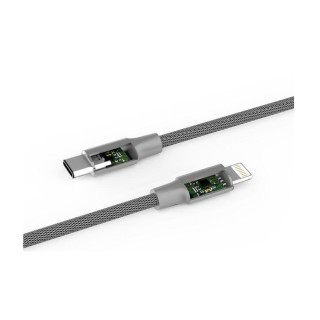 Devia Pheez Series Cable for Lightning (5V 2.4A,1M) grey