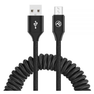Tellur Data cable Extendable USB to Micro USB 2A 1.8m black