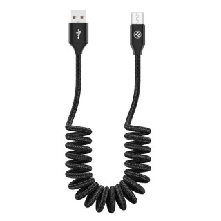 Tellur Data cable Extendable USB to Micro USB 2A 1.8m black