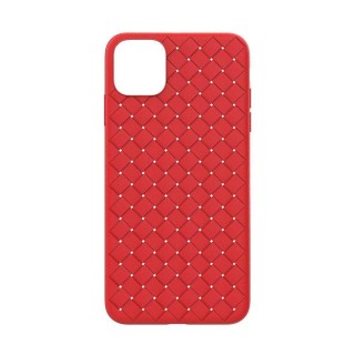 Devia Woven Pattern Design Soft Case iPhone 11 Pro red