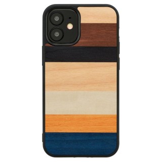 MAN&WOOD case for iPhone 12 mini province black