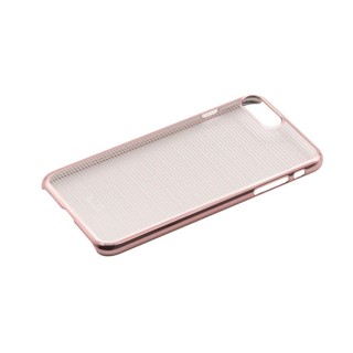 Tellur Cover Hard Case for iPhone 7 Plus Horizontal Stripes rose