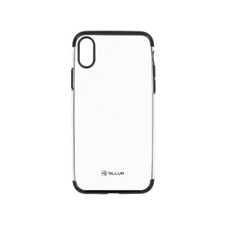 Tellur Cover Silicone Electroplated for iPhone X/XS black