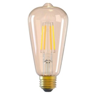 Tellur WiFi Filament Smart Bulb E27, amber, white/warm, dimmer