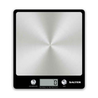 Salter 1241A BKDRCEU16 Evo Electronic Kitchen Scale Black