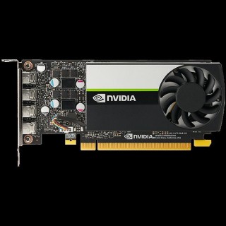 PNY NVIDIA GPU VCNT1000-SB 4GB GDDR6 128bit, 2.5 TFLOPS, PCIE 4.x16, 4x mDP, LP sinle slot, 1 fan