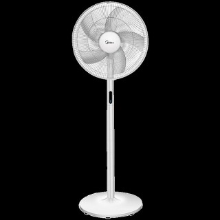 Stand fan, 48W, 40cm, 8 Speeds, 8H timer, LED display, electric control with remote, 3-in-1: Stand/Table/Table+Stand, control panel on rear motor cover, air flow: 41m³/min, noise level: 38-65 dB, Oscillation  85°, Tilting, 41m³/min, sleep mode