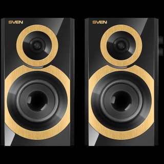 Speakers SVEN SPS-619 GOLD, black (20W)