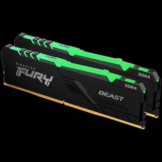 Kingston 16GB 3600MT/s DDR4 CL17 DIMM (Kit of 2) FURY Beast RGB, EAN: 740617337440