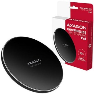 AXAGON WDC-P10T thin Wireless Fast Charging Pad, Qi 5/7.5/10W, micro USB