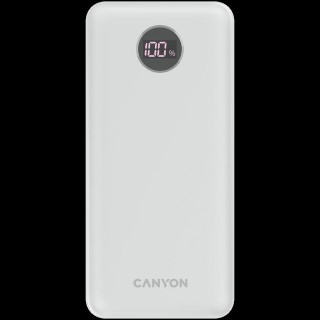 CANYON power bank PB-2002 LED 20000 mAh PD 20W QC 3.0 White
