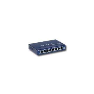 Netgear ProSafe Gigabit Ethernet Switch,  8 x 10/100/1000 RJ45 ports, Desktop
