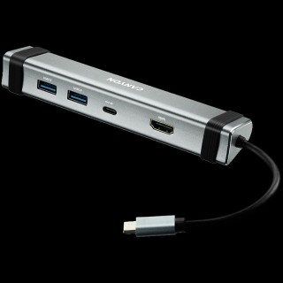 CANYON hub DS-3 4in1 USB-C Space Grey