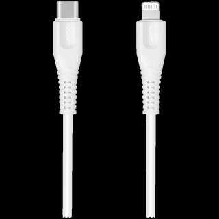 CANYON cable MFI-4 Type-C to Lightning 1.2m White