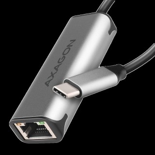 ADE-25RC SUPERSPEED USB-C 2.5 GIGABIT ETHERNETCompact aluminum USB-C 3.2 Gen 1 2.5 Gigabit Ethernet 10/100/1000/2500 Mbit adapter with automatic installation.