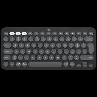 LOGITECH K380S Multi-Device Bluetooth Keyboard - TONAL GRAPHITE - NORDIC