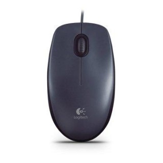 LOGITECH M90 Corded Mouse - GREY - USB - EWR2