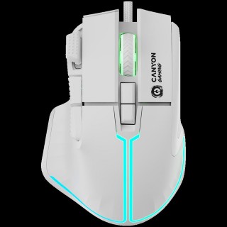 CANYON mouse Fortnax GM-636 RGB 9buttons Wired White