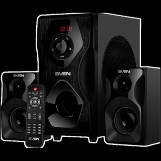 Speakers SVEN MS-2055, black (55W, FM, USB/SD, Display, RC, Bluetooth)