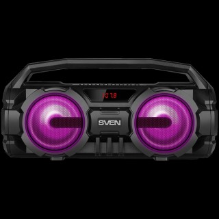 SVEN PS-415, black, Bluetooth, LED display, USB, Karaoke function.