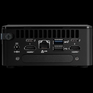 ASUS NUC 13 Pro Kit NUC13ANHi3, Core i3-1315P Processor, 4xUSB, M.2 22x80 NVMe; 22x42 SATA, 2.5'' SATA slot, 2,5Gbe LAN, 2xHDMI, 2x Thunderbolt 4 (USB-C+DP), no cord, single unit, EAN:5032037267762