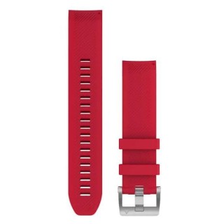 Garmin QuickFit 22 Silicone Watch Strap, Plasma Red