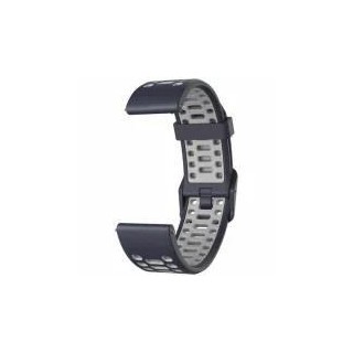 Coros PACE 2 Silicone Band, Blue Steel
