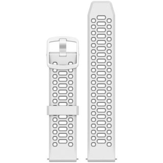 Coros Silicone Watch Band, 20mm, White
