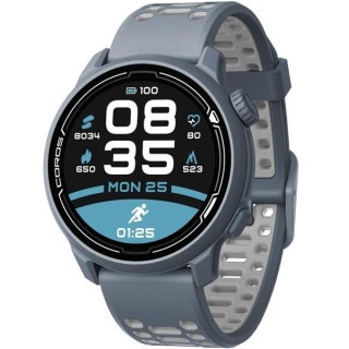 Coros PACE 2 Premium GPS Sport Watch, Blue Steel