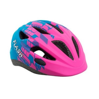 Author Flash Inmold X8 Helmet, pink/blue, 47-51 cm