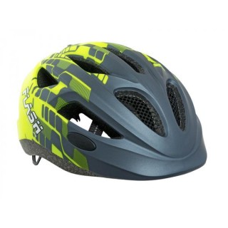 Author Helmet Flash Inmold X8 matt 51-55cm (171 grey/yellow-neon-matt)