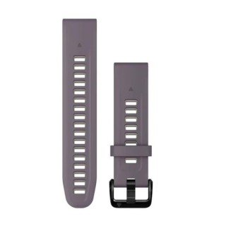 Garmin QuickFit 20 mm Silicone Watch Strap, Orchid/Light Sand