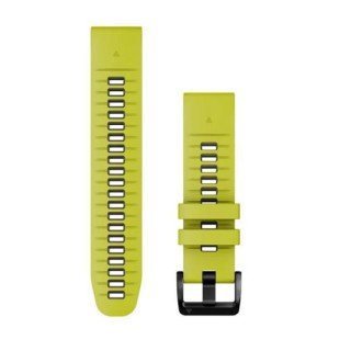 Garmin Quickfit 22 mm Watch Band, Electric Lime/Graphite
