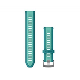 Garmin Quick Release band, Silicone, 20 mm, Turquoise/Aqua