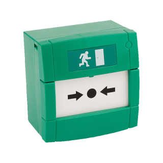 Evakuacinių durų atleidimo mygtukas, žalias, M3A-G000SF-K013-13, KAC