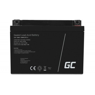 Green Cell AGM VRLA 12V 26Ah maintenance-free battery for mower, scooter, boat, wheelchair