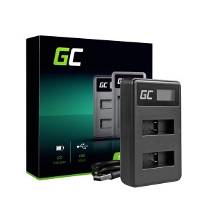 Green Cell Charger AHBBP-501 for GoPro AHDBT-501, Hero 5 Hero 6 Hero 7 HD Black White Silver Edition (4.35V 2.5W 0.6A)
